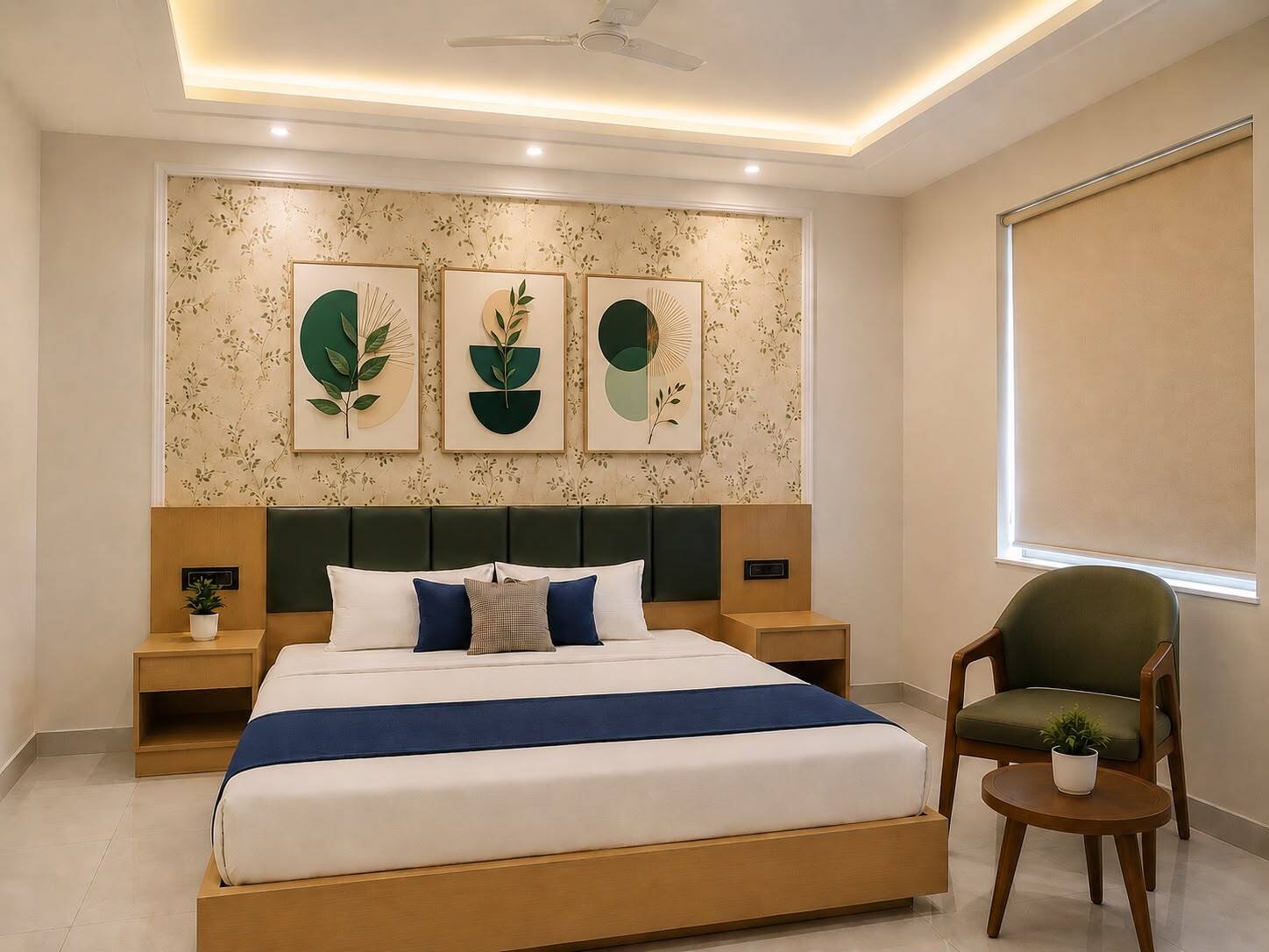 Deluxe King Room at Hotel Shree Inn